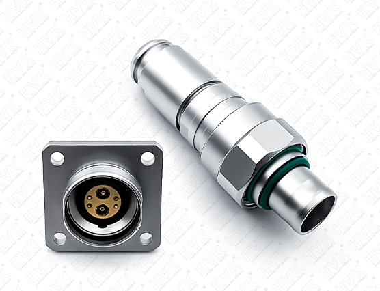 法兰盘航空连接器