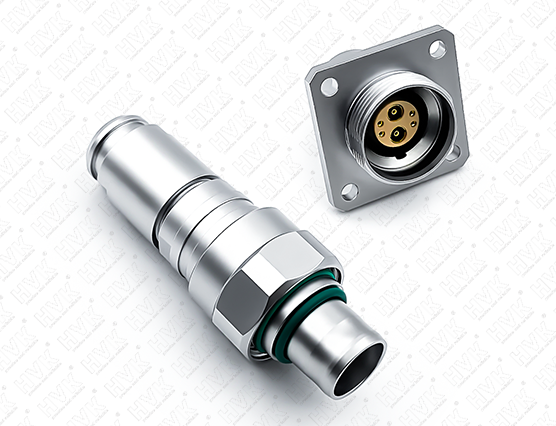 法兰盘航空连接器